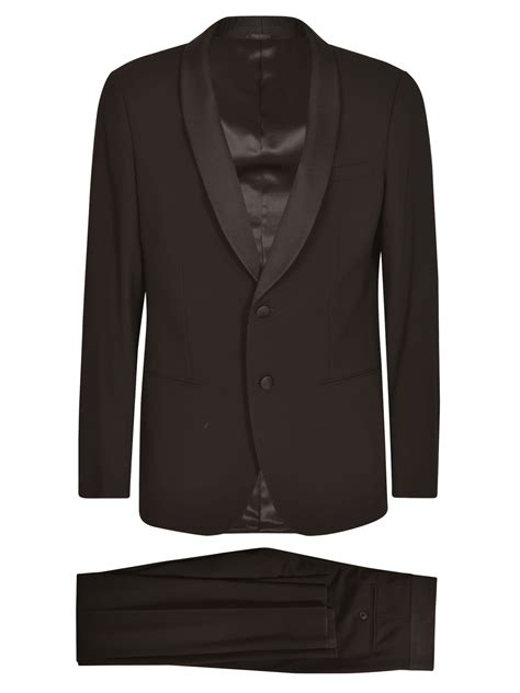 giorgio armani single breasted suit